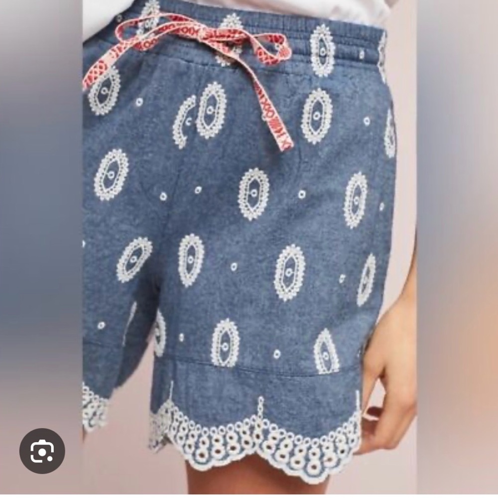 Anthropologie Drawstring Shorts Sz Small
